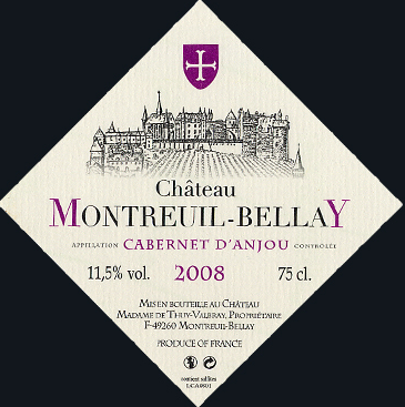 Chateau de Montreuil Bellay Cabernet d Anjou Ros C.A.V