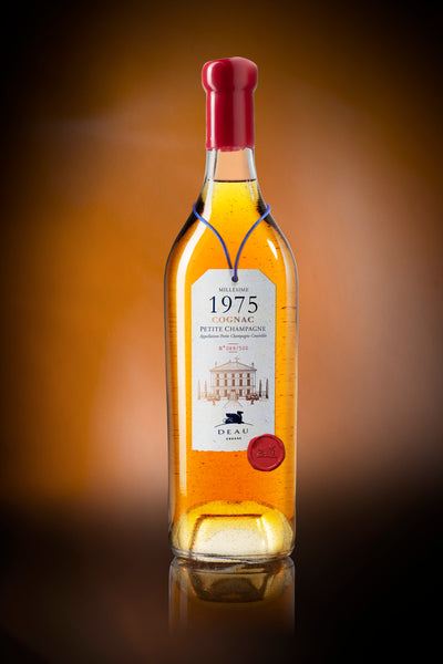 DEAU Cognac, Millésime 1975, Cru de Petite Champagne, 48,1% Alc/vol