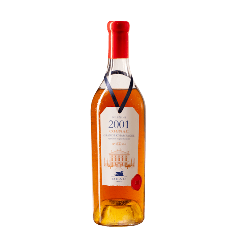 DEAU Cognac, Millésime 2001, Cru de Grande Champagne, 42,40% Alc/vol