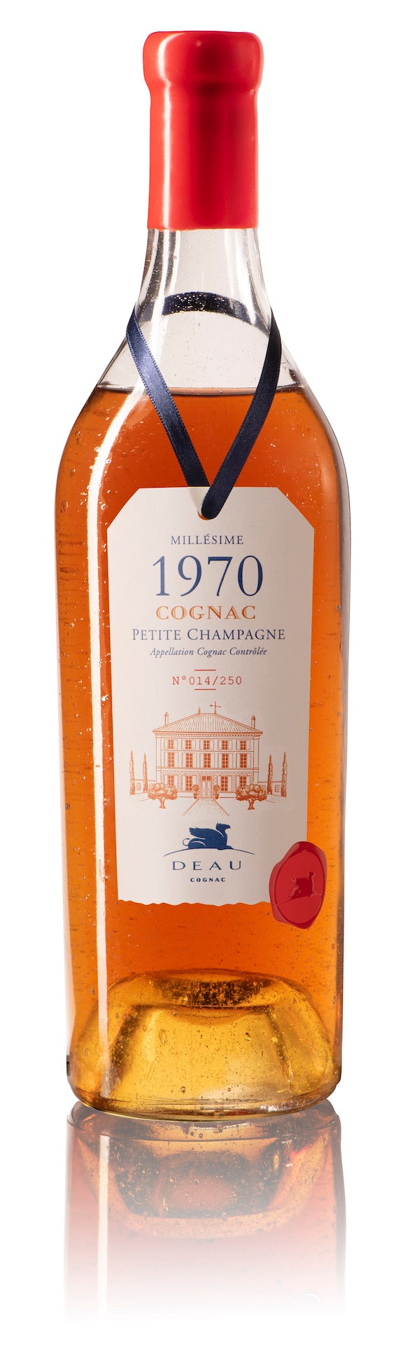 DEAU Cognac, Millésime 1970, Cru de Petite Champagne, 48% Alc/vol