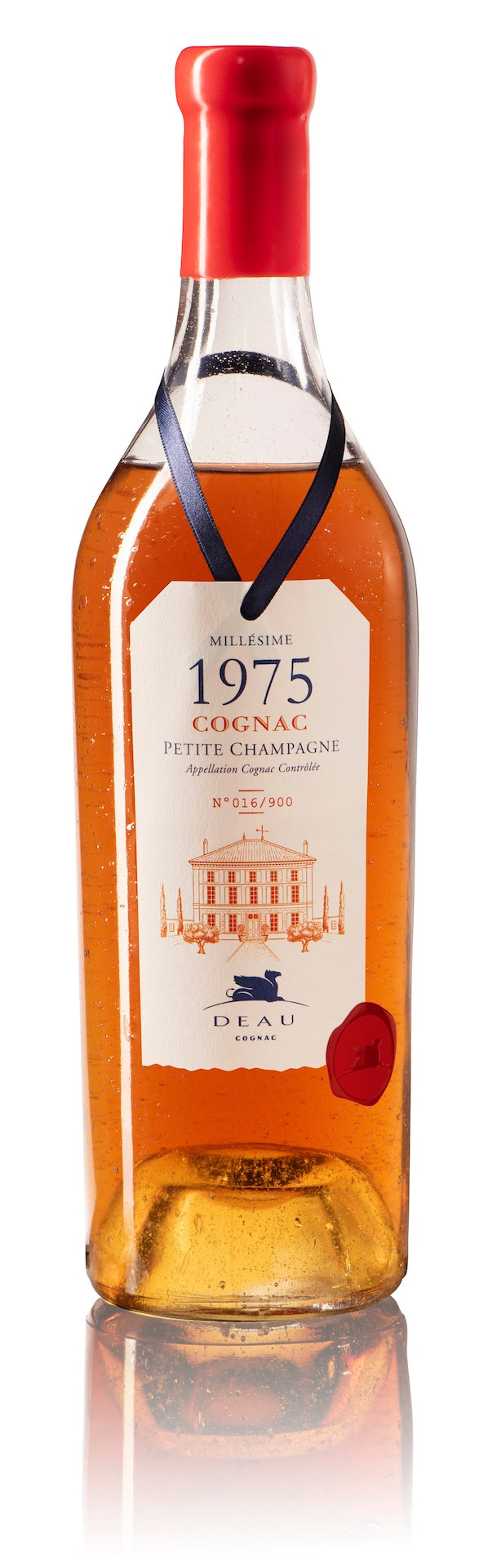 DEAU Cognac, Millésime 1975, Cru de Petite Champagne, 48,1% Alc/vol