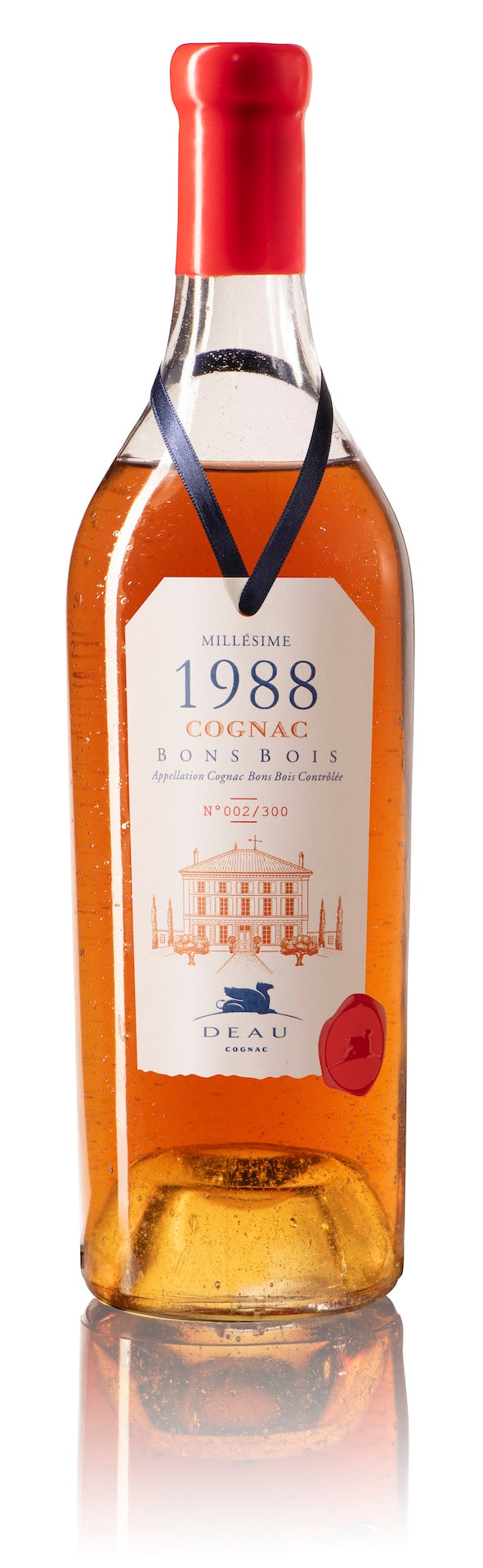 DEAU Cognac, Millésime 1988, Cru de Bons Bois, 46% Alc/vol