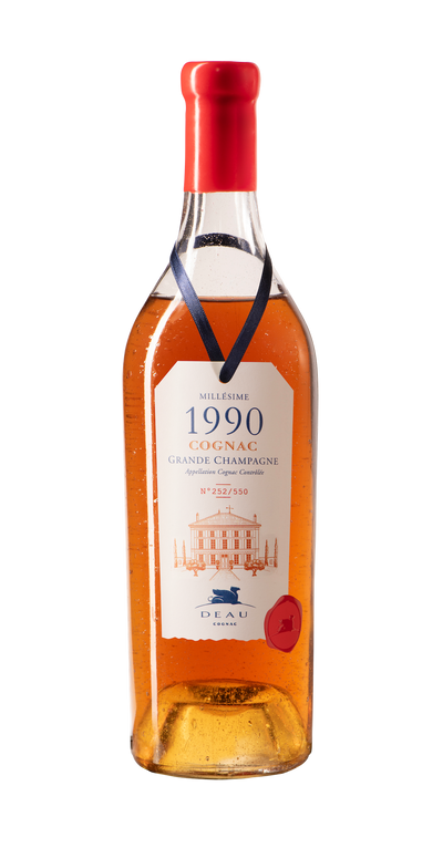 DEAU Cognac, Millésime 1990, Cru de Grande Champagne, 43% Alc/vol