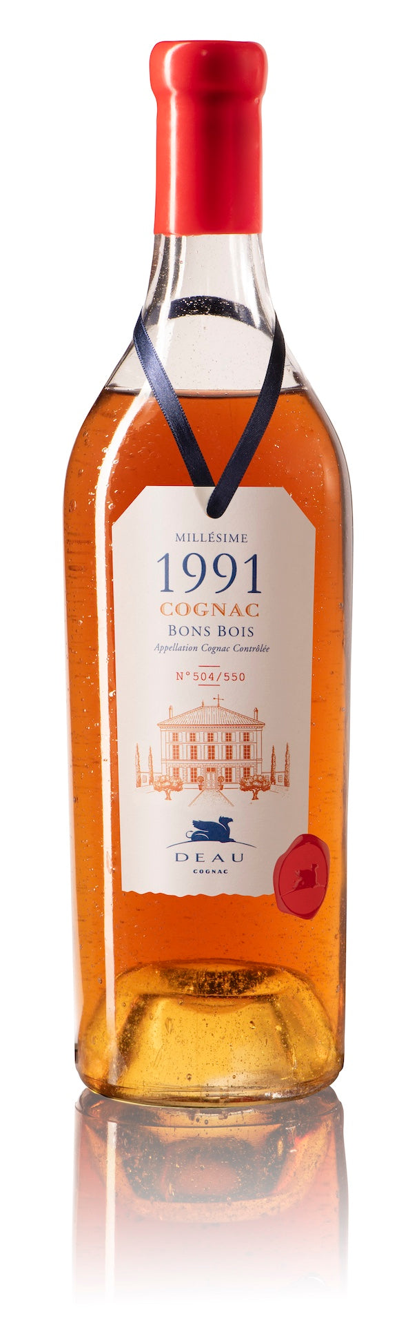 DEAU Cognac, Millésime 1991, Cru de Bons Bois, 43% Alc/vol