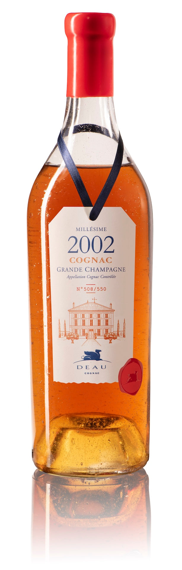 DEAU Cognac, Millésime 2002, Cru de Grande Champagne, 43% Alc/vol