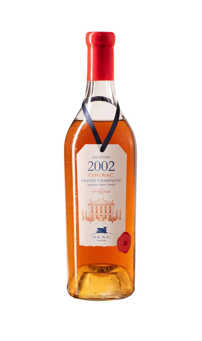 DEAU Cognac, Millésime 2002, Cru de Grande Champagne, 43% Alc/vol