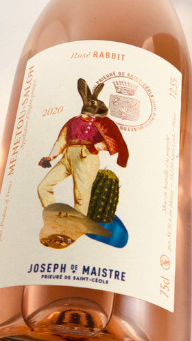 Domaine Joseph de Maistre, Menetou Salon Rose, Cuvée "Rosé Rabbit", 2022