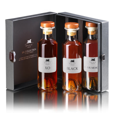 Cognac DEAU Coffret de Dégustation de 3 bouteilles